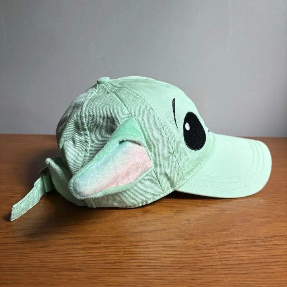 Star Wars Mandalorian The Child Baby Yoda Adjustable Hat Cap OS Disney World